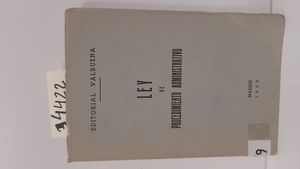 LEY DE PROCEDIMIENTO ADMINISTRATIVO