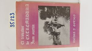 EL TROVADOR DE EXTREMADURA